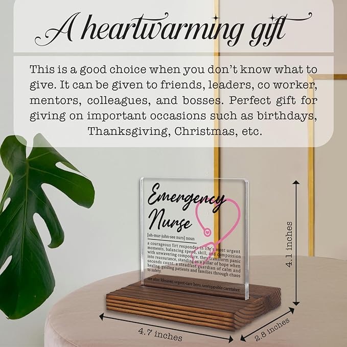 Emergency Nurse Gifts, Thank You Appreciation Gifts - Image 4