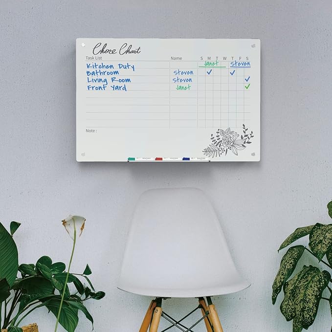 Audio-Visual Direct Magnetic Weekly Planner Dry-Erase Board - Image 4