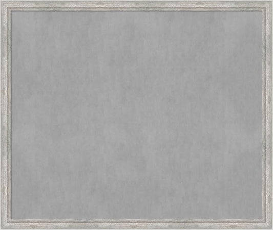 Amanti Art Silver Framed Magnetic Board 43x51 Oversize Vision Board by AmantiArt
