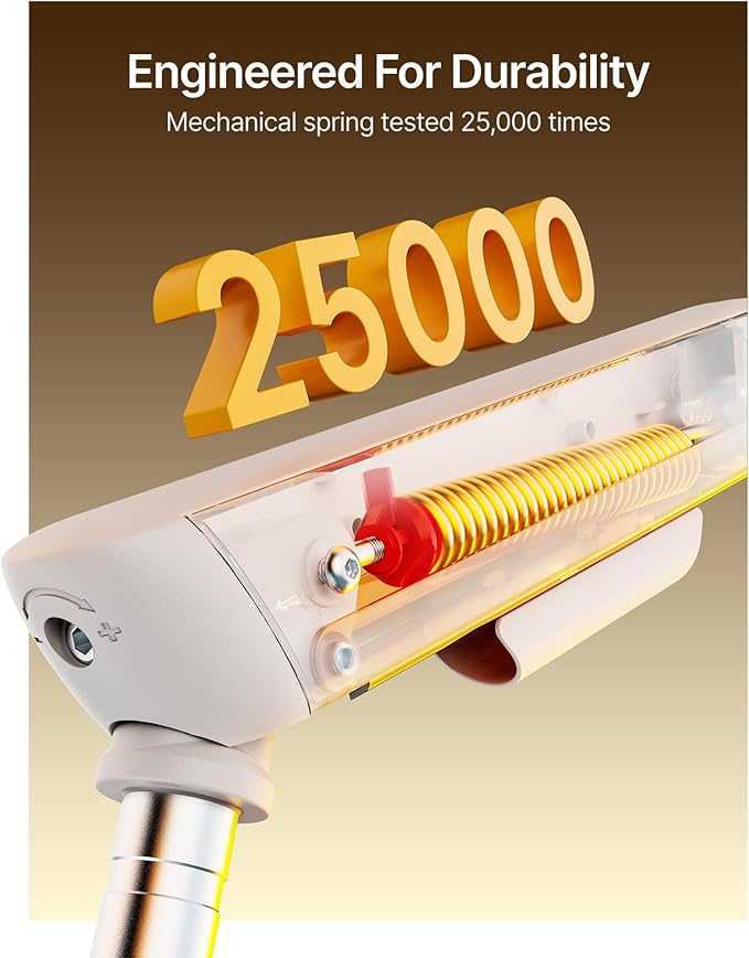 monTEK Dual Monitor Arm, Mechanical Spring Monitor Arm - Image 6