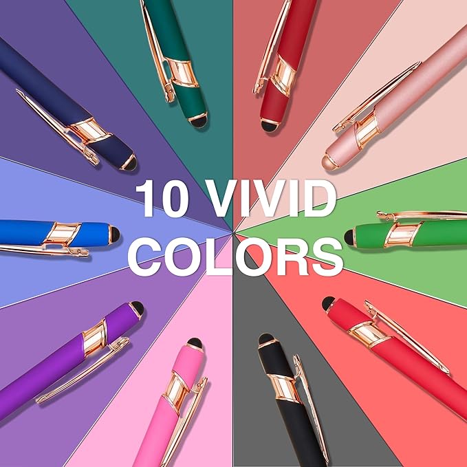 CRME Custom Engraved Ballpoint Pens Bulk Customized Metallic Printed Name Pens - Image 4