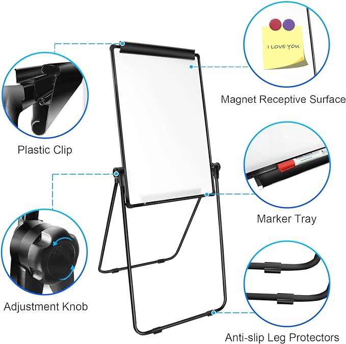 White Board Easel Office Portable Dry Erase Boards - Image 4