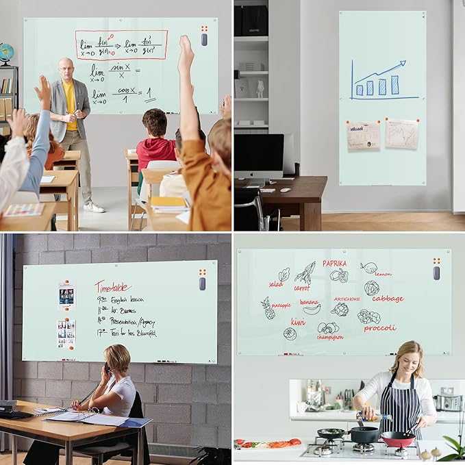TSJ OFFICE Glass Dry-Erase Board - Image 7