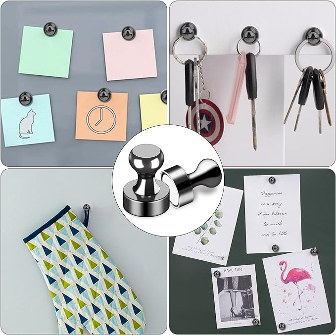 LOVIMAG Fridge Magnets 30Pcs Refrigerator Whiteboard Small Strong Magnet - Image 2
