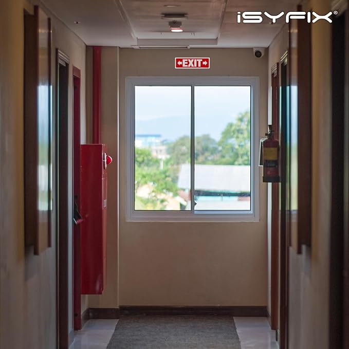 iSYFIX Exit Signs 12 Pack 12x4 Inch - Image 5
