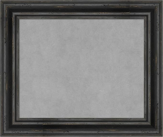 Amanti Art Black Framed Magnetic Board 21x25 Small Vision Board by AmantiArt