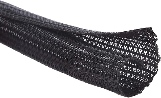 Alex Tech 10ft - 1/2 inch Cord Protector Wire Loom Tubing Cable Sleeve Split by AlexTech