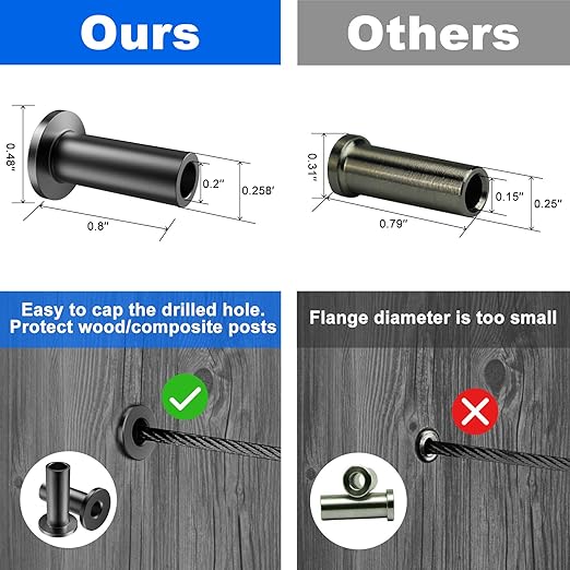 BLIKA 100 Pack Black Stainless Steel Protector Sleeves - Image 5