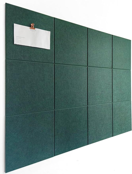DECORITA Green Bulletin Board | Large Cork Boards Alternative by DesignerManufacturerofInnovativeBulletinBoardSolutionsforHomeOffice