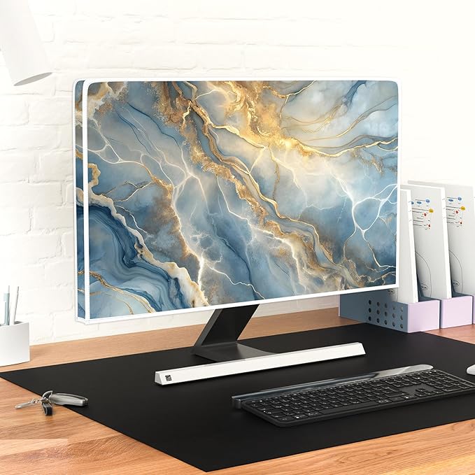 Baocicco Gold Blue Waterproof Screen TV Cover 45, 48 Inch Modern Full Body - Image 6