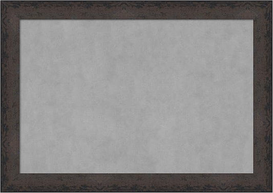 Amanti Art Black Framed Magnetic Board 29x41 Large Vision Board by AmantiArt