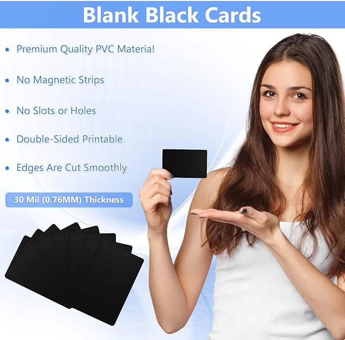 250 Pack - Premium Blank PVC Cards - Image 4