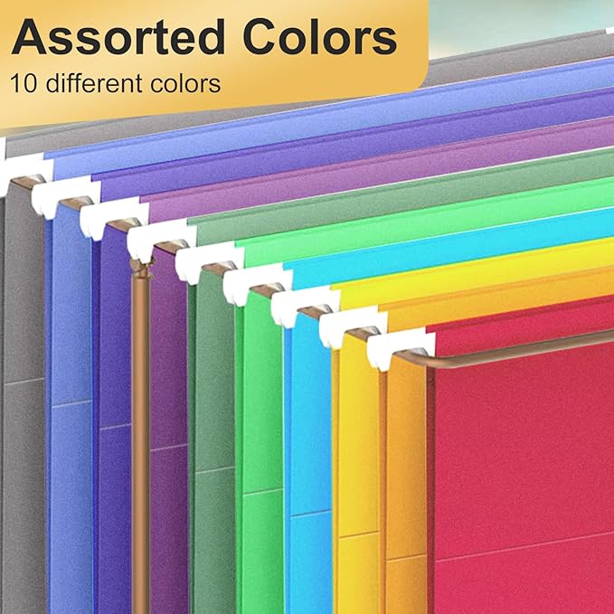 Hanging File Folders, 70 Pack Letter Size Hanging File folders - Image 3