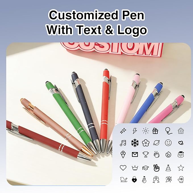 CRME Custom Pens Personalized Pen in Bulk Customized Pens Engraved Grip - Image 5