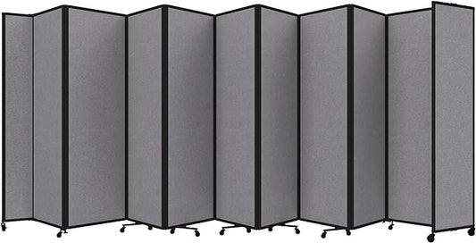 Versare Room Divider 360 Portable Wall Partition | Folding Panels | Large by VERSARE