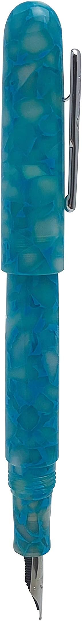 Conklin All American Fountain Pen in Turquoise Serenity – Broad Nib, Bold - Image 7