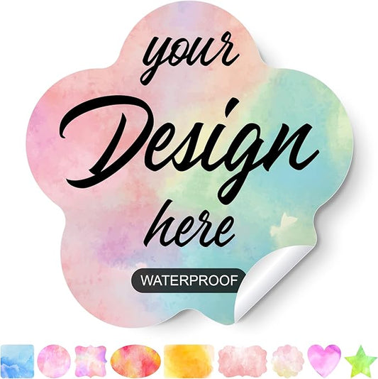Custom Stickers Personalized Labels by AHEADGOODS