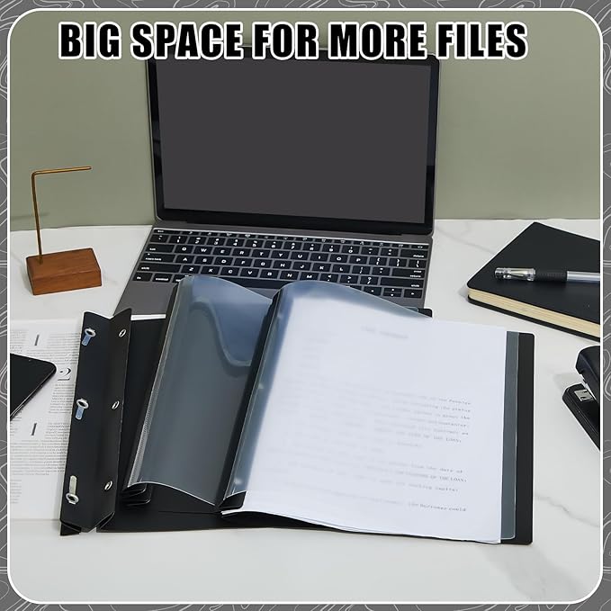 Teling 72 Pack Clear Front Report Covers Bulk Business Report Covers Plastic - Image 6