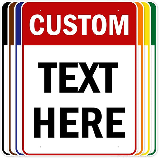 Custom Sign, Custom Sign for Business, Indoor/Outdoor use. 36x48 Inches by MySignCenter