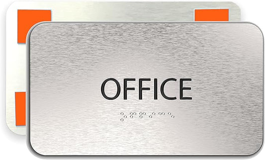 ADASigns Office Sign 7”x4” by ADASigns