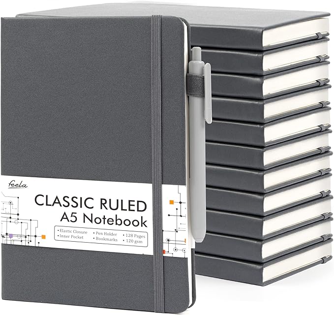 12 Pack Notebooks Journals Bulk by feela