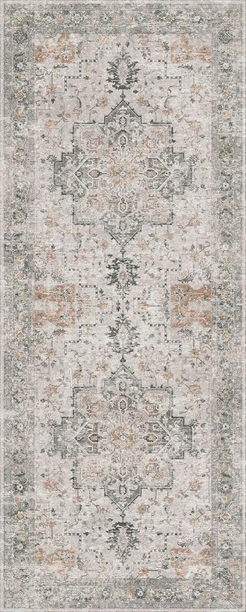 GENIMO Runner Rug 2x4, Non Slip Hallway Runner Rugs, Low Pile Lightweight - Image 7