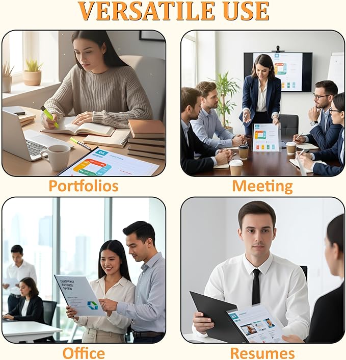 20 Pack Report Covers with Sliding Bar - Image 5