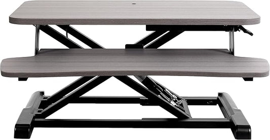 VIVO 26 inch Desk Converter, K Series, Height Adjustable Sit to Stand Riser by VIVO