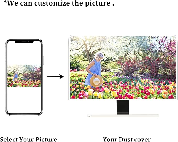 Baocicco Sage Green Marble Waterproof TV Dust Cover 80 Inch Anti-Static - Image 7