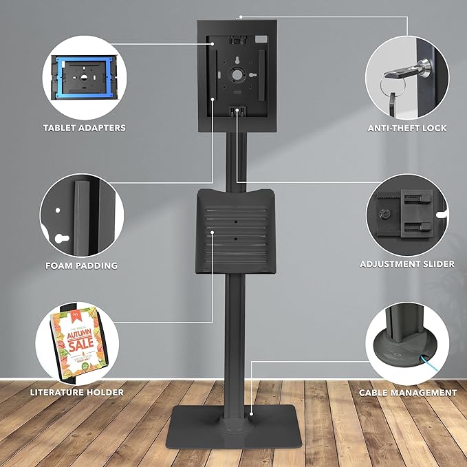 Mount-It! Anti-Theft Floor Stand Compatible - Image 4