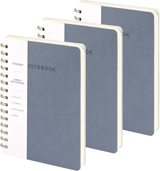 Spiral Notebook-5.75" x 8.125" College Ruled Journal by Oneirom