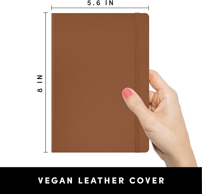 PAPERAGE Graph Paper Journal Notebook, 160 Pages, Medium 5.6 in x 8 in - Image 2