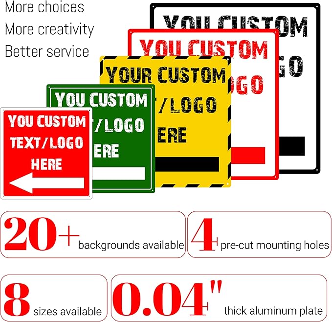 Custom Square Road Arrow Signs - Image 4
