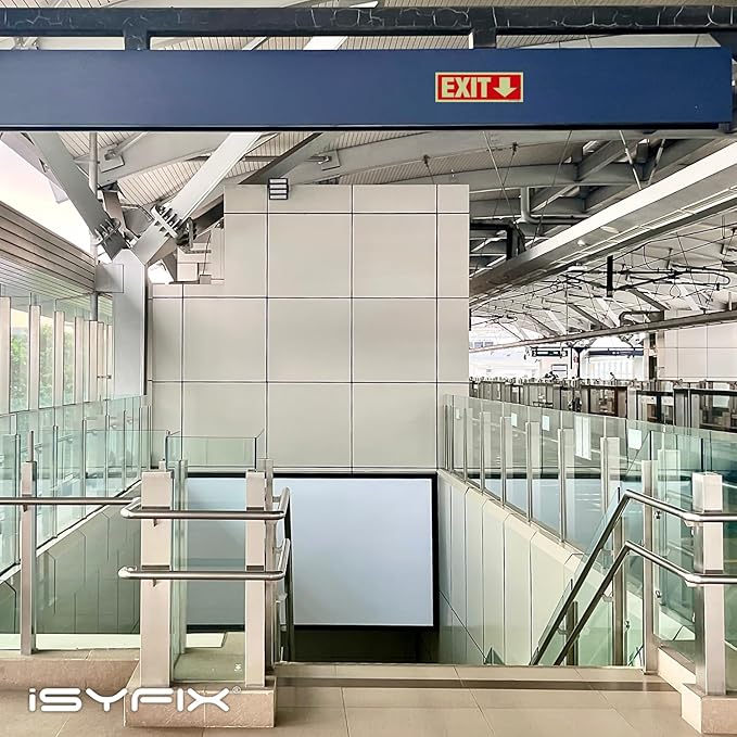 iSYFIX Exit Signs with Directional Down Arrow - Image 7