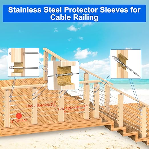BLIKA 120 Pack Stainless Steel Protector Sleeves - Image 7