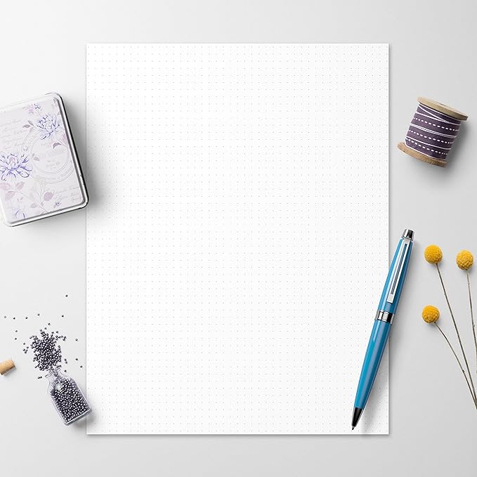 321Done Double Sided Dot Grid Paper Notepad, 0.20" Grid, Made in The USA - Image 3