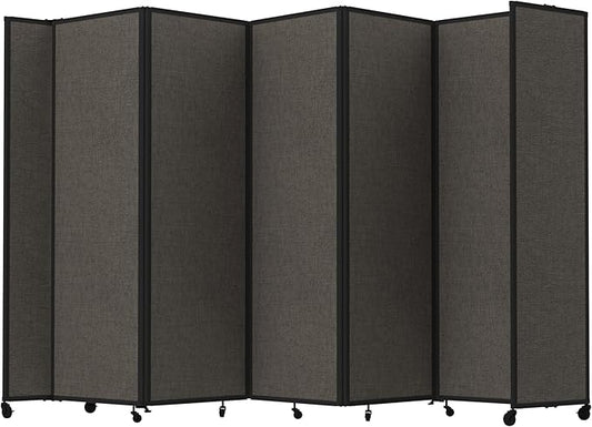 Versare Room Divider 360 Portable Wall Partition | Folding Panels | Large by VERSARE