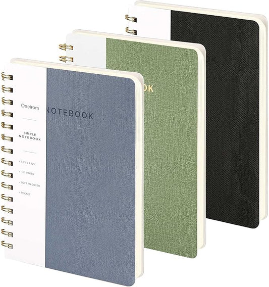 Spiral Notebook-5.75" x 8.125" College Ruled Journal by Oneirom