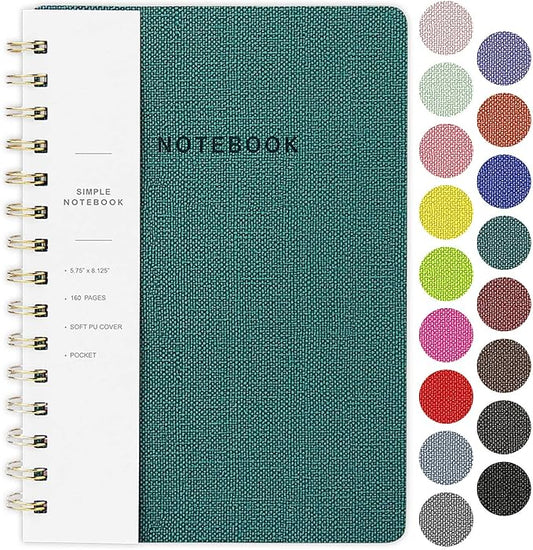 Spiral Notebook-5.75" x 8.125" College Ruled Journal by Oneirom