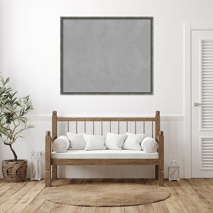Amanti Art Grey Framed Magnetic Board 42x50 Oversize Vision Board - Image 6
