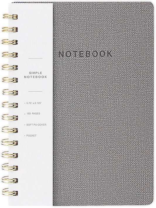 Spiral Notebook-5.75" x 8.125" College Ruled Journal by Oneirom
