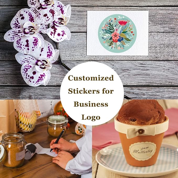 100-500 Pcs Custom Stickers Labels Personalized Labels - Image 5
