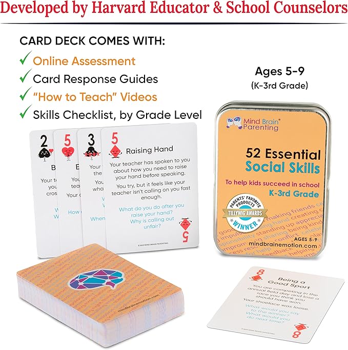 Mind Brain Emotion 52 Essential Social Skills Lessons & Teaching Tool Kit - Image 2