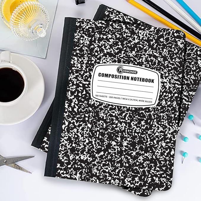 Rosmonde 2000 Pack Composition Notebooks Bulk, Wide Ruled, Full Pallet of - Image 7