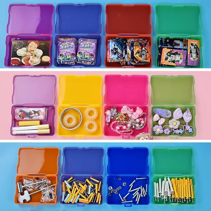 Haundry Photo Storage Box with 16 Inner 4" x 6" Photo Case, Portable Storage - Image 6
