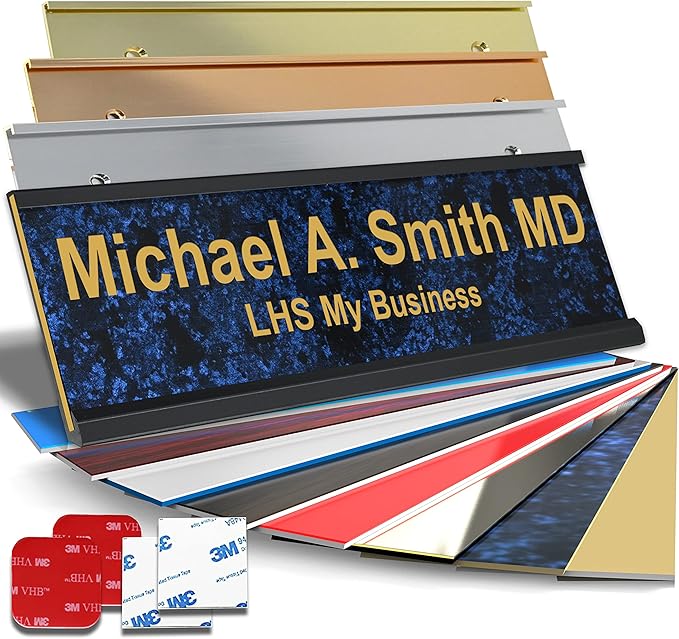 Custom Name Plate for Doors, by LHS+My+Business