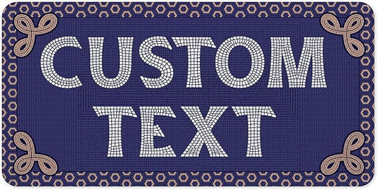 Custom Sign, Custom Street Sign, 11 Font Colors, 13 Font Styles, 4 Hole Options by MySignCenter