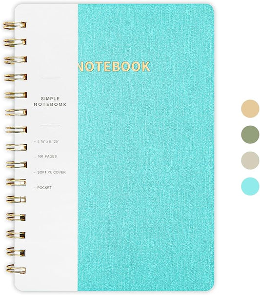 Spiral Notebook-5.75" x 8.125" College Ruled Journal by Oneirom