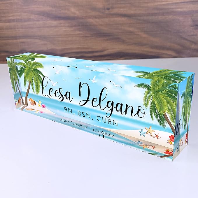 Artblox Office Desk Name Plate Personalized | Custom Name Plates by Artblox