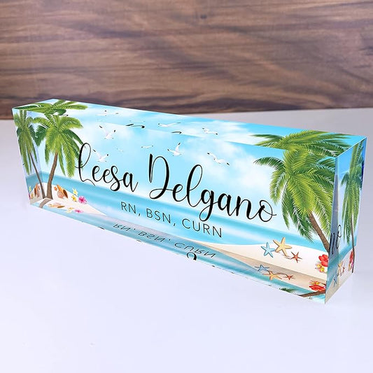 Artblox Office Desk Name Plate Personalized | Custom Name Plates by Artblox